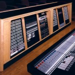 Birdseye maple credenza for Skywalker Sound