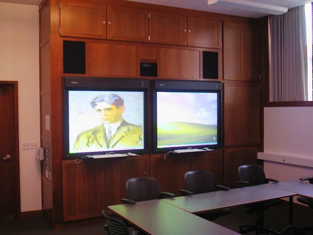 12' tall classroom unit at Stanfords Meyer Library